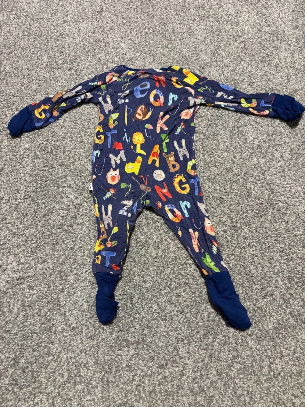 Little Sleepies - Alphabet Animals Zippy (0-3 mo)